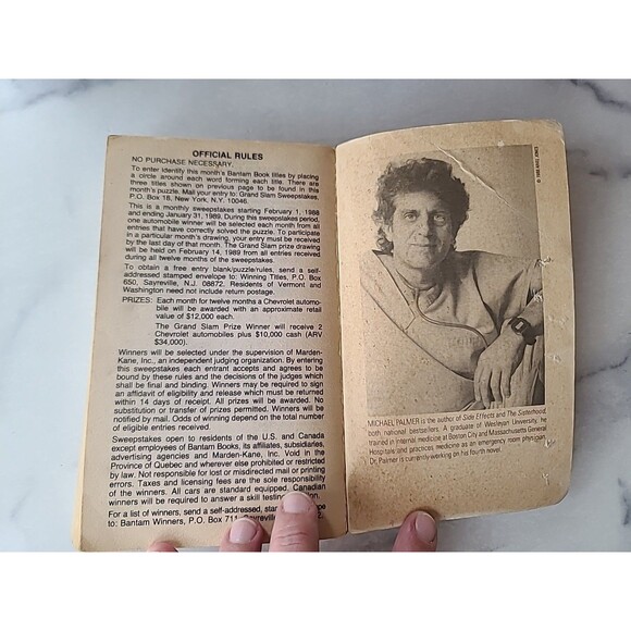 Flash Back By Michael Palmer Paperback - Picture 8 of 10